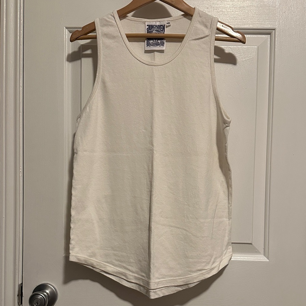 Jungmaven Cream Tank Top